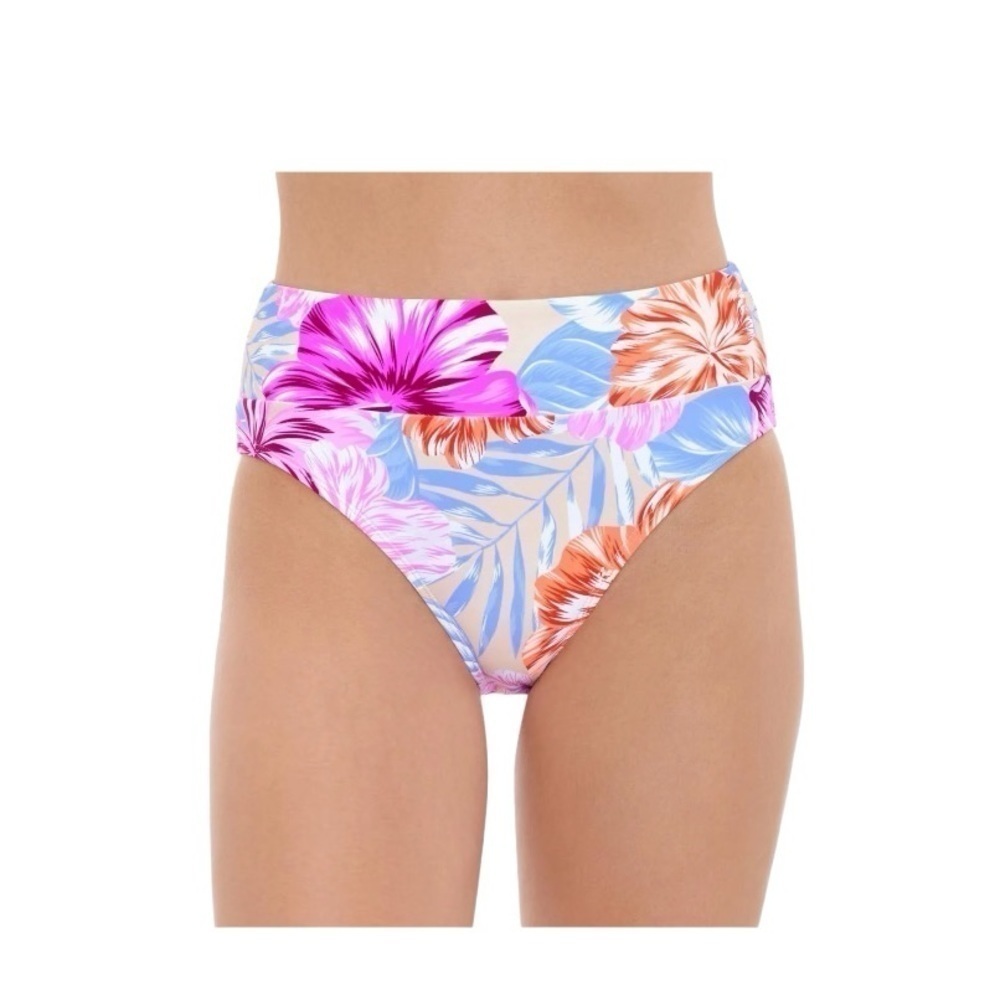 Salt & Cove Hot Hibiscus Hight Waisted Bottoms